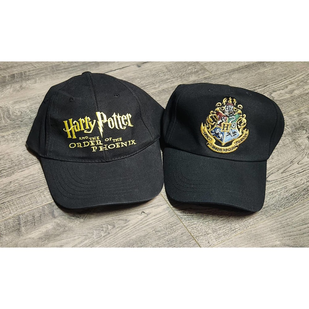 Lot of 2 Vintage 2000s Y2K Harry Potter Hats